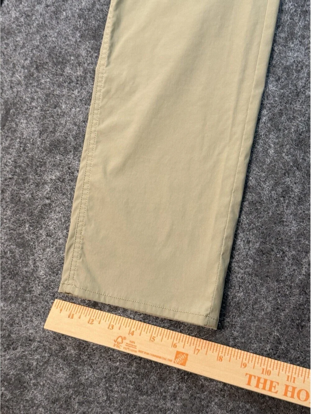 Eddie Bauer Guide Pro Pants Men’s 35x32 Khaki Stretch Nylon Hiking Outdoor
